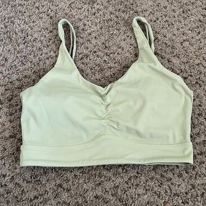 Astoria Activewear Green Cinched Sports Bra